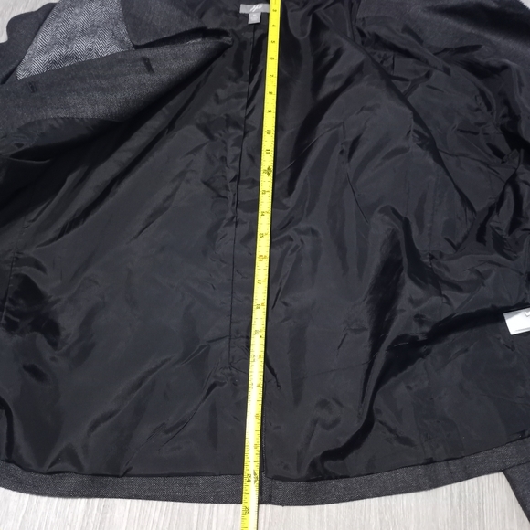 J.Jill Wool Suit Tops Lightweight XL Black/Grey - Picture 11 of 11